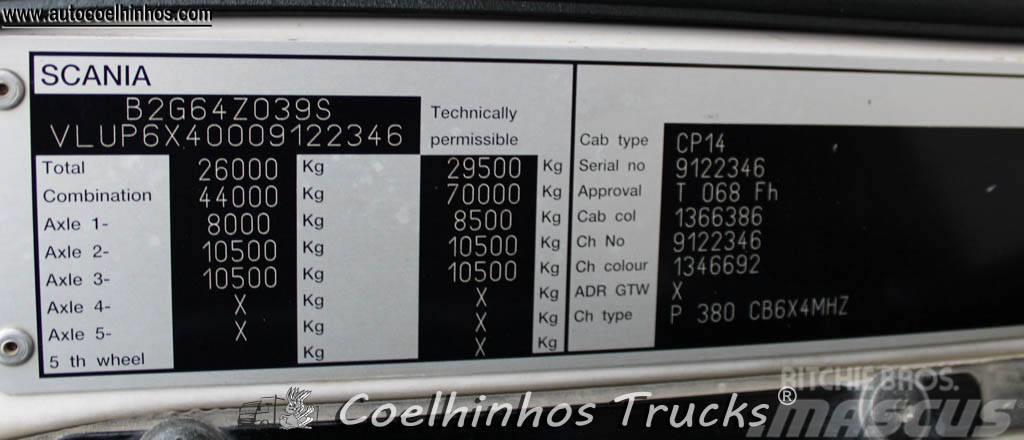 Scania P 380 + PK 15500 Camiones bañeras basculantes o volquetes
