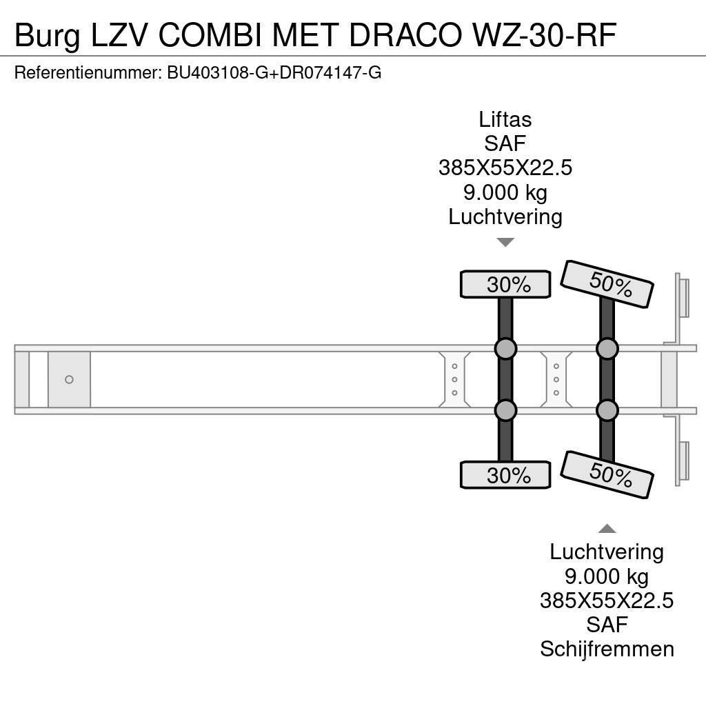 Burg LZV COMBI MET DRACO WZ-30-RF Semirremolques isotermos/frigoríficos