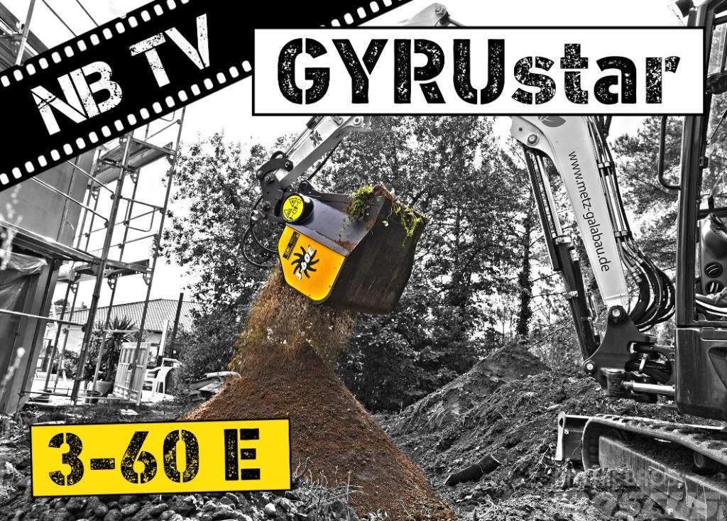 Gyru-Star 3-60E | Schaufelseparator Minibagger Cucharas separadoras