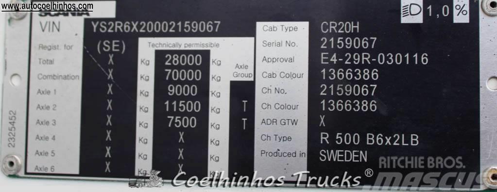 Scania R 500  Retarder Camiones chasis