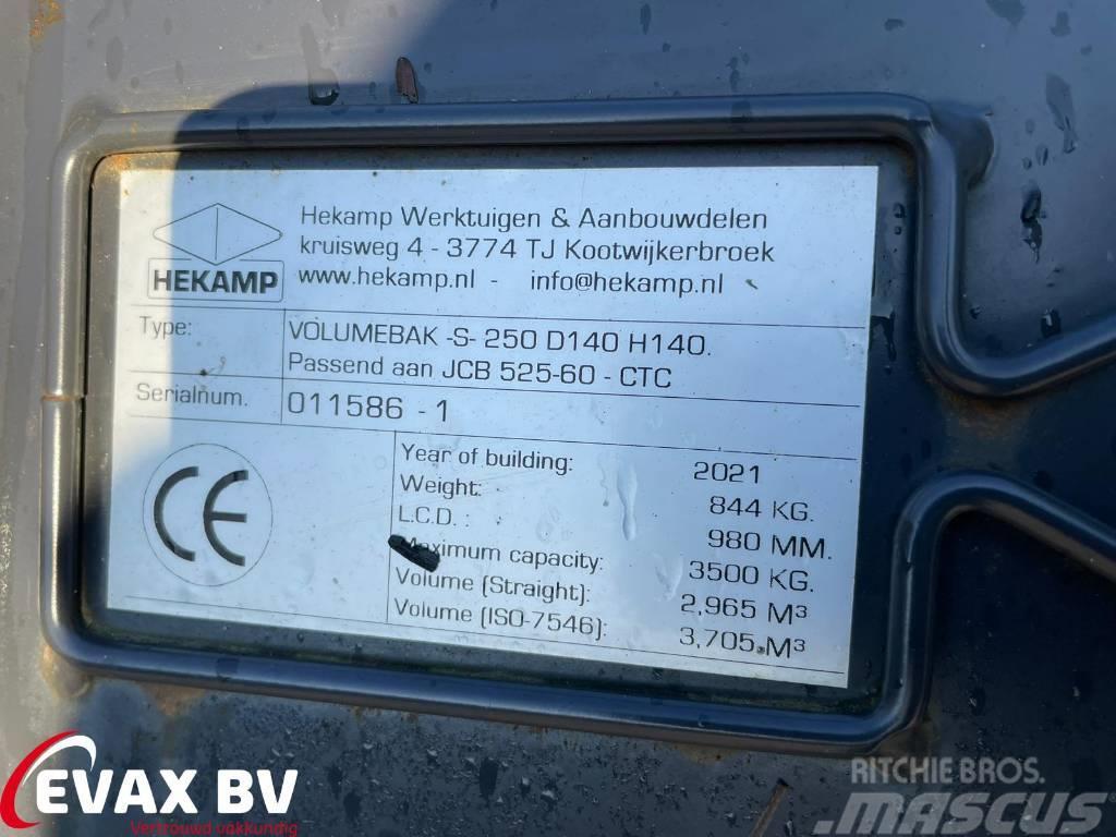Hekamp Volumebak Q-fit / Compacttool Accesorios para carga frontal