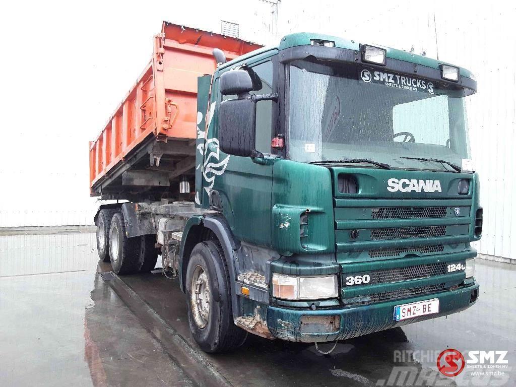 Scania 124 360 manual pump Camiones bañeras basculantes o volquetes