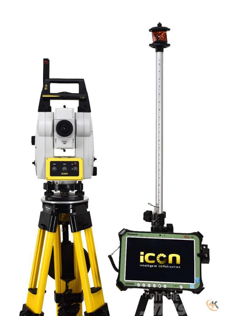 Leica Used iCR70 5" Robotic Total Station w/ CS35 & iCON Otros componentes