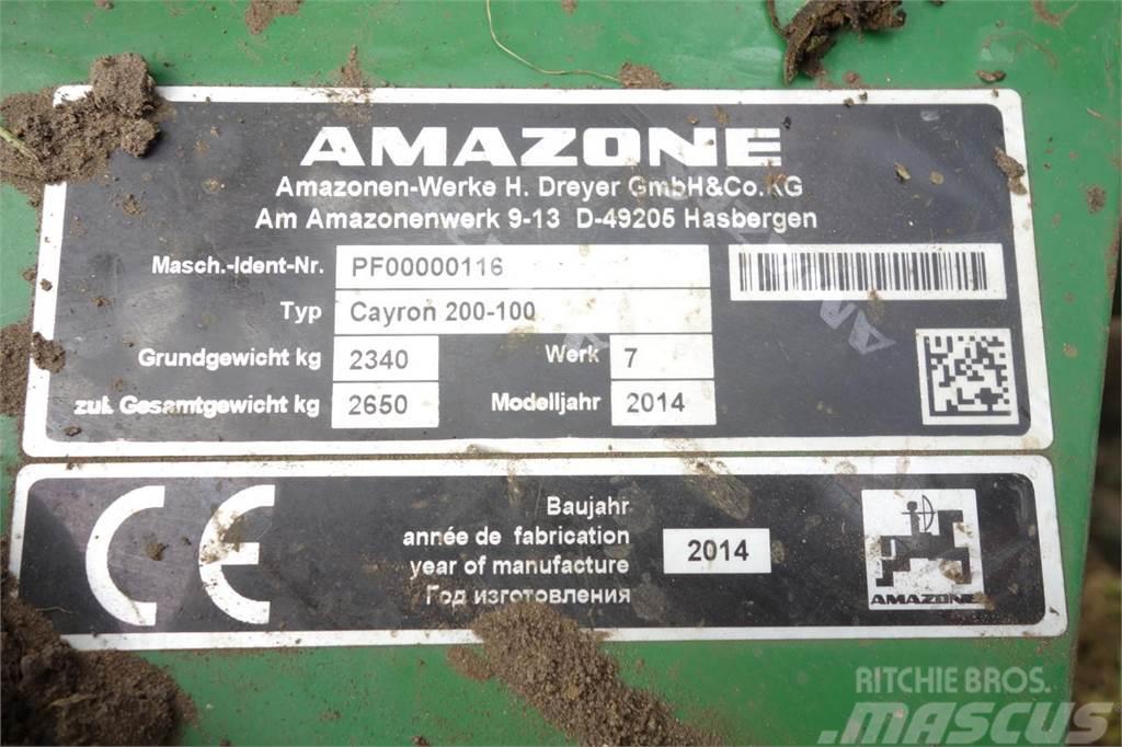 Amazone Cayron 200 5 Schar Vario Arados reversibles suspendidos