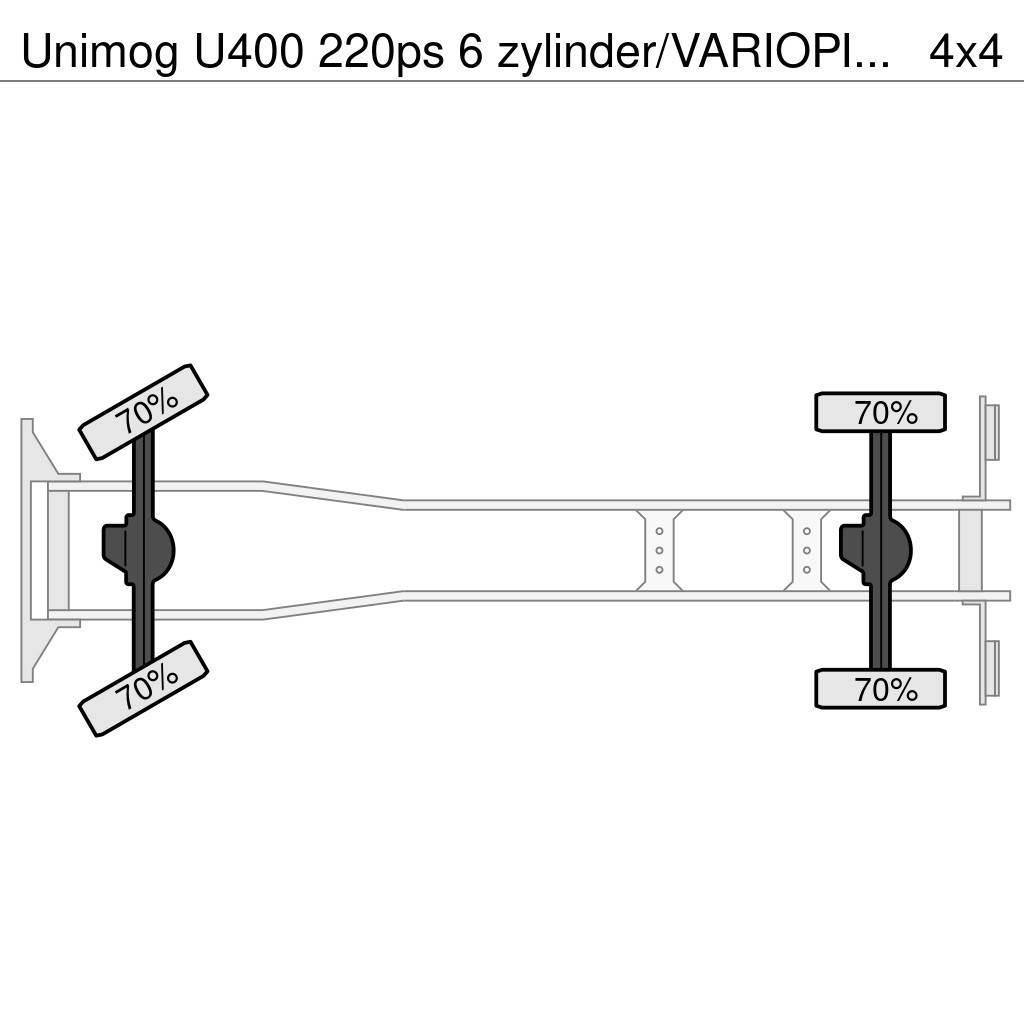 Unimog U400 220ps 6 zylinder/VARIOPILOT/HYDROSTAT/MULAG F Otros camiones