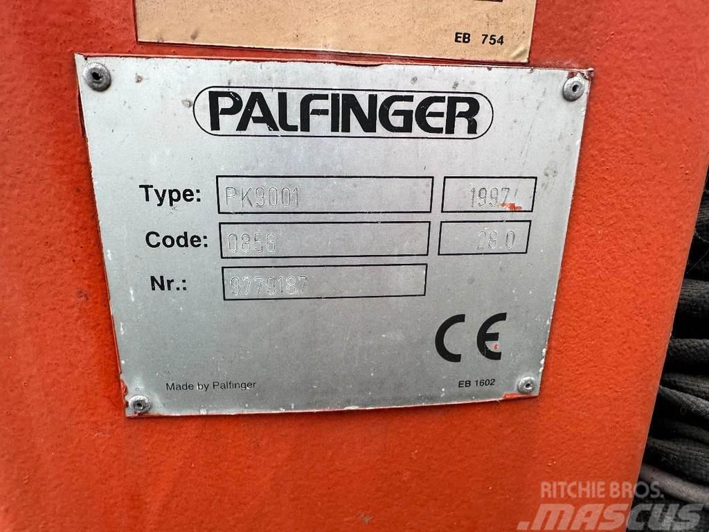 Palfinger PK9001 B Crane / Kraan / Autolaadkraan / Ladekrane Contenedores de transporte