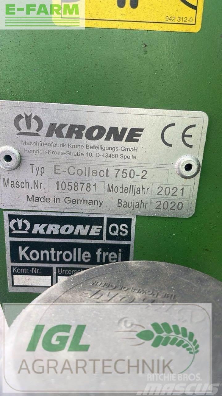 Krone easy. collect 750-2 Accesorios para cosechadoras combinadas