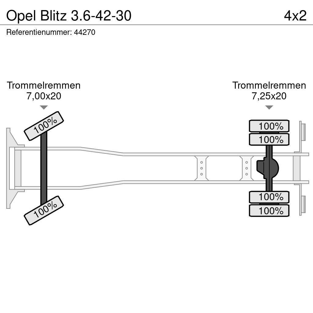 Opel Blitz 3.6-42-30 Camiones plataforma