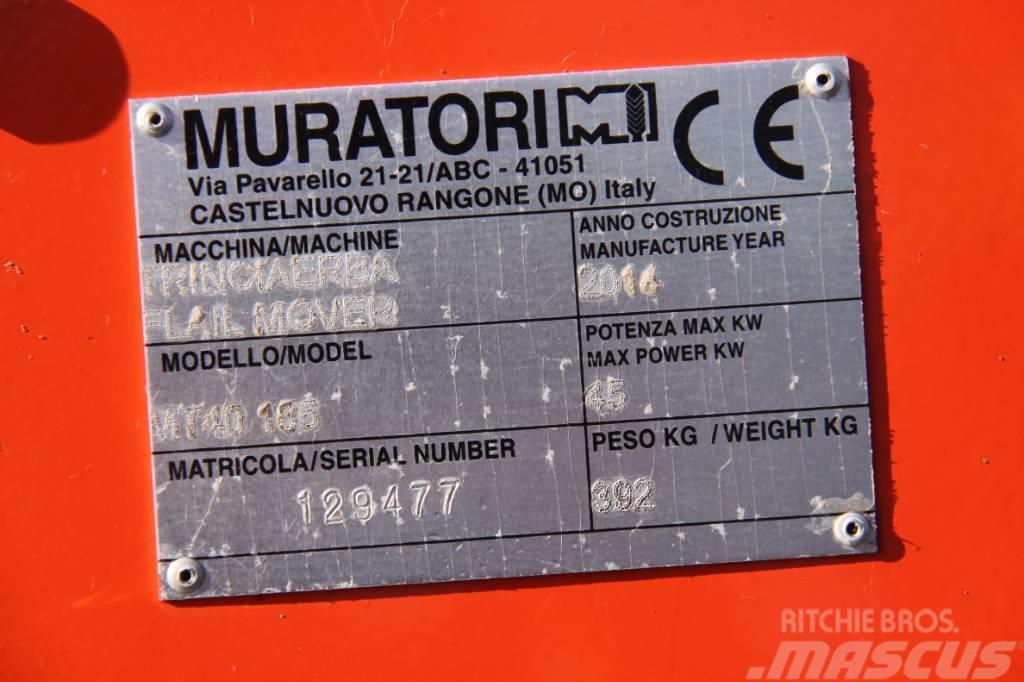 Muratori MT40 185 Flail mower Corta-césped delanteros y traseros