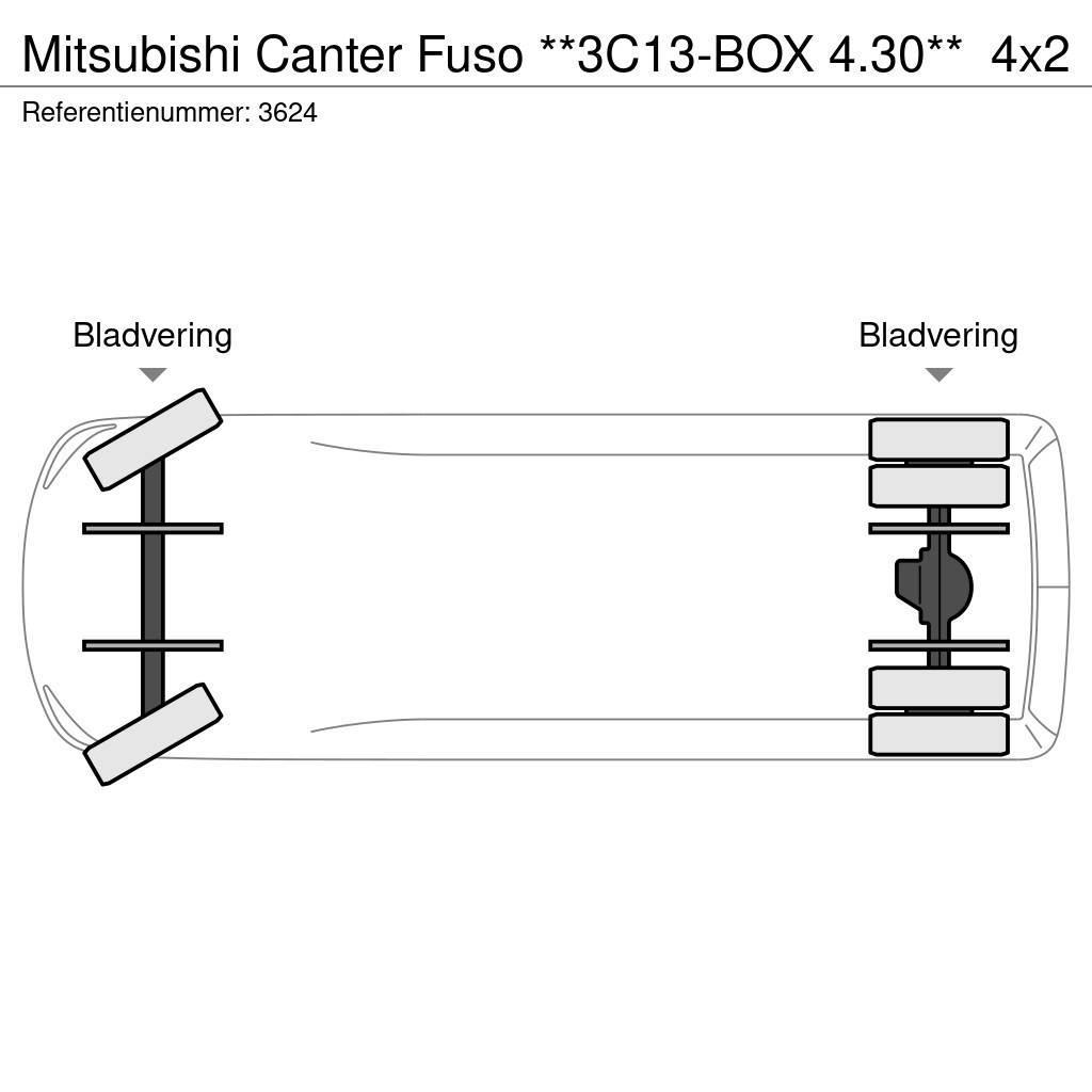 Mitsubishi Canter Fuso **3C13-BOX 4.30** Otras furgonetas