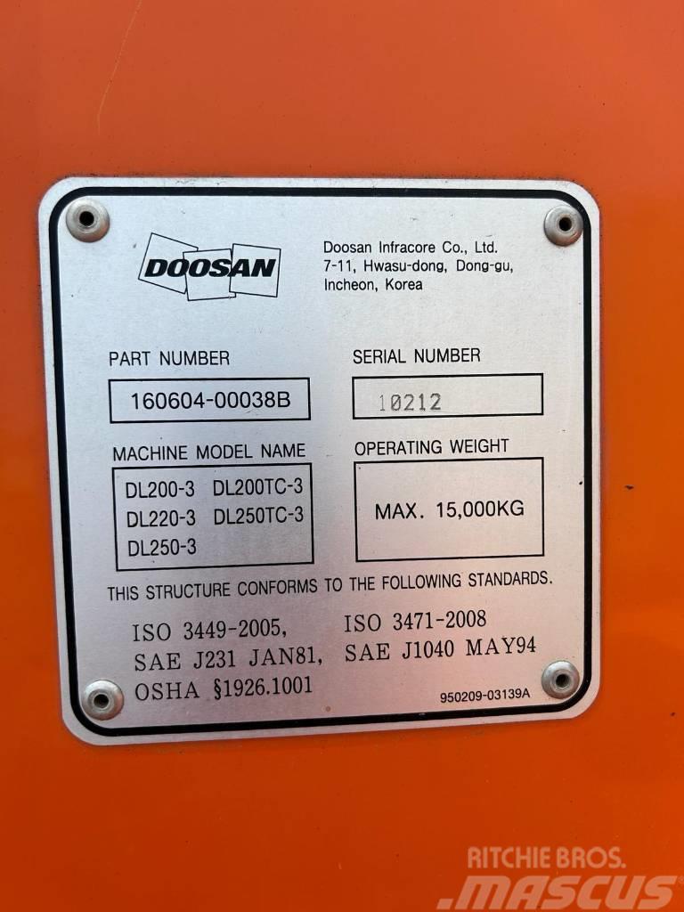 Doosan DL200-3 Cargadoras sobre ruedas