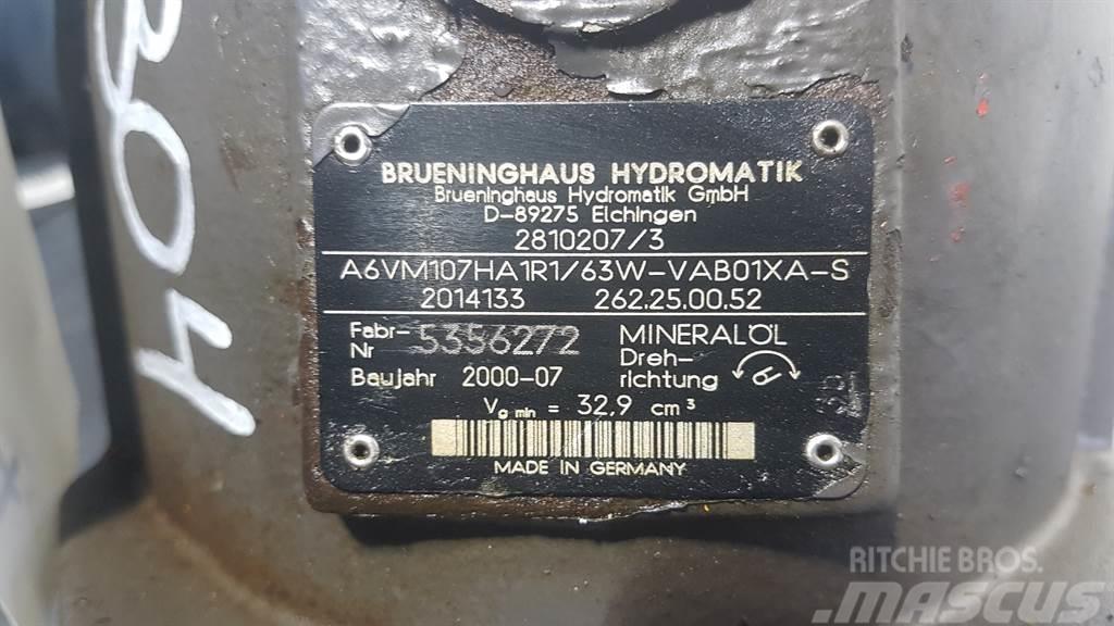 Brueninghaus Hydromatik A6VM107HA1R1/63W -Volvo L30-Drive motor/Fahrmotor Hidráulicos