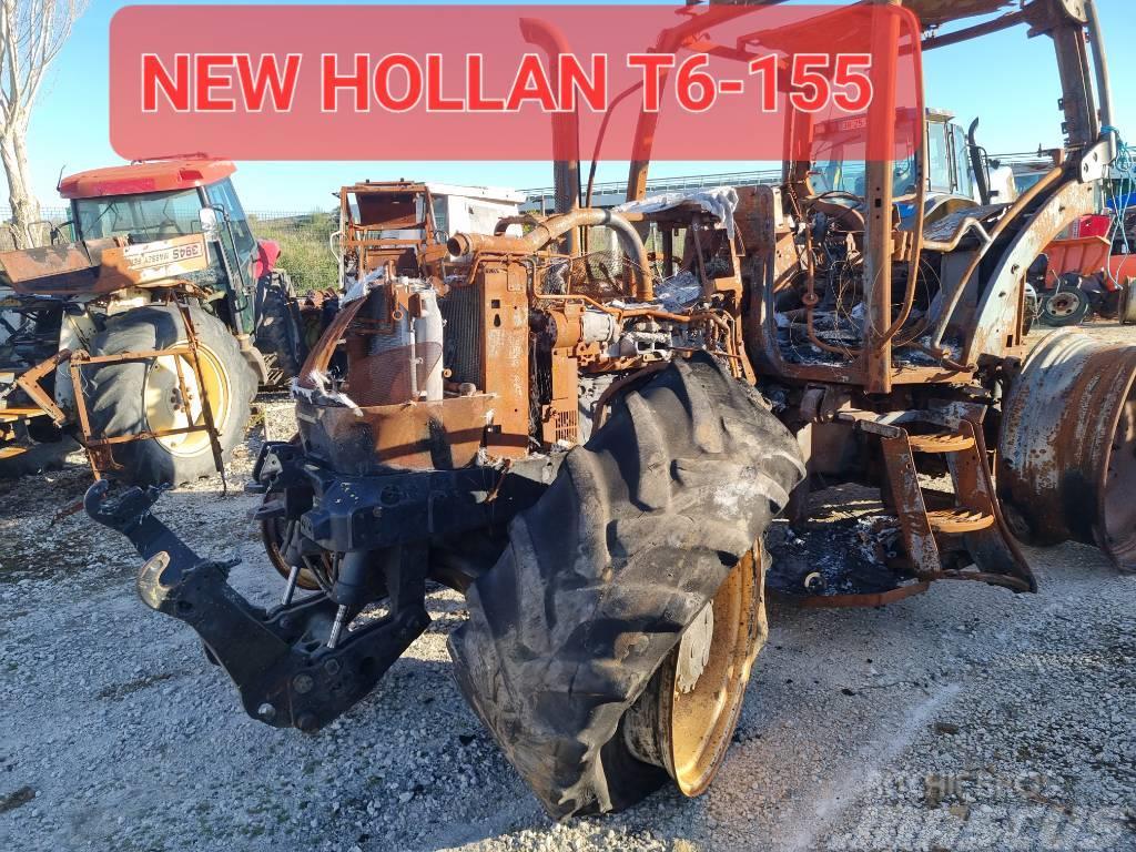 New Holland T6.155 C/HID.FRONTAL PARA PEÇAS Transmisión