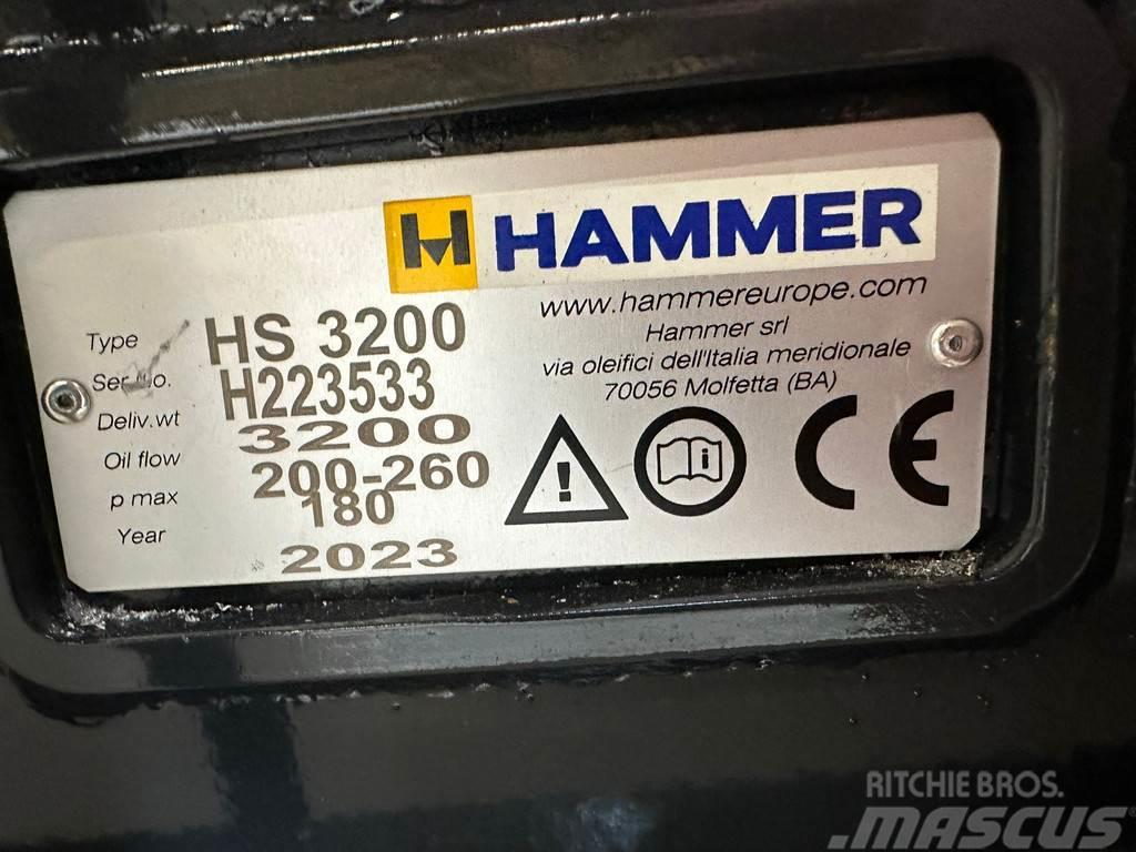 Hammer HS3200 Martillos hidráulicos
