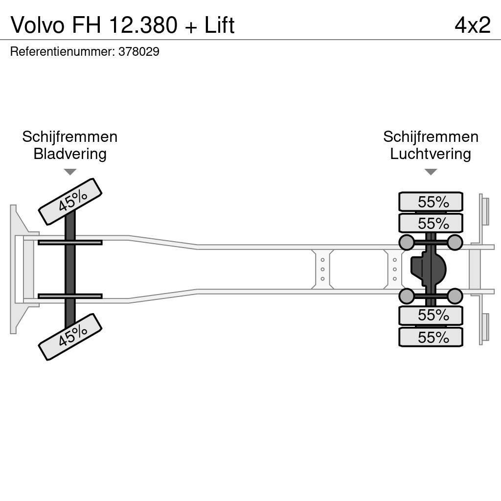 Volvo FH 12.380 + Lift Camiones de ganado