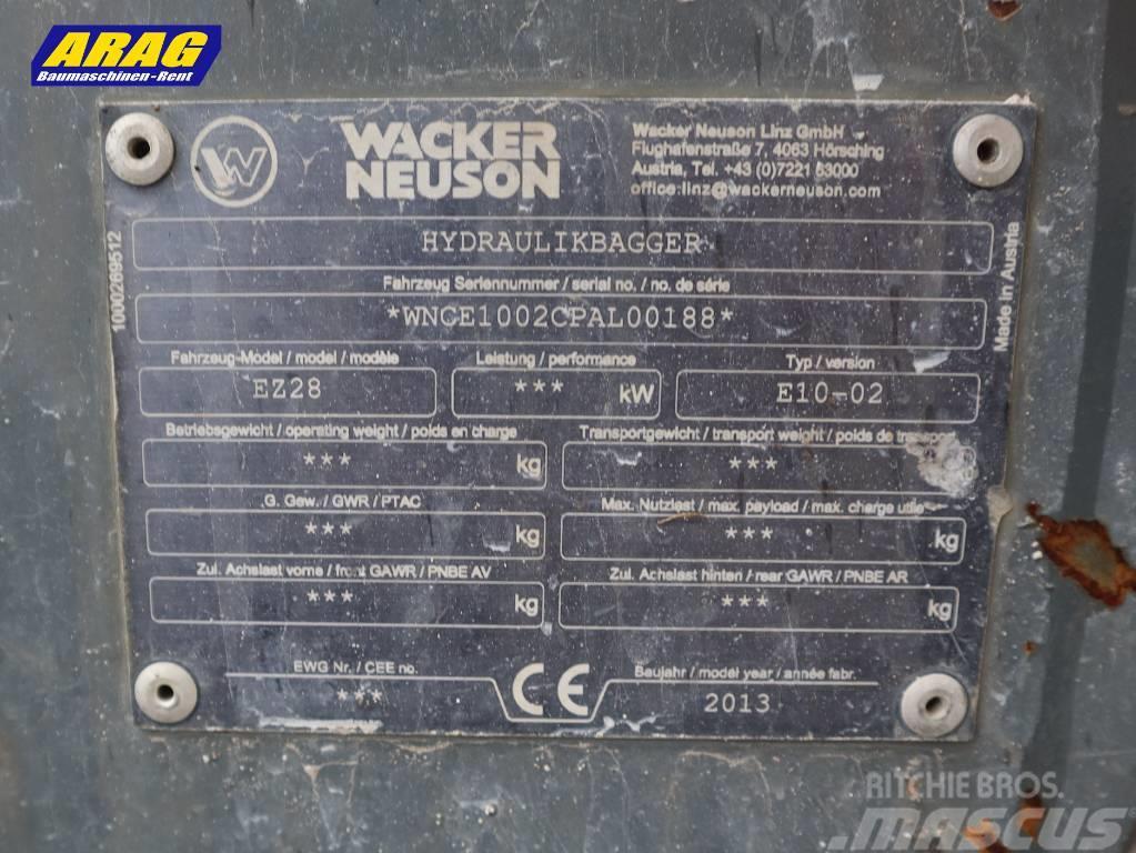 Wacker Neuson EZ 28 Excavadoras de cadenas