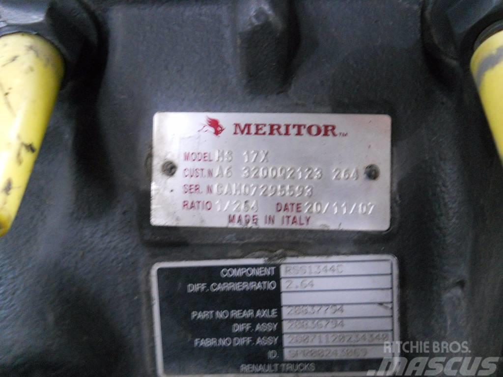 Meritor / Renault RSS1344C / RSS 1344 C / MS17X / MS 17 X Ejes