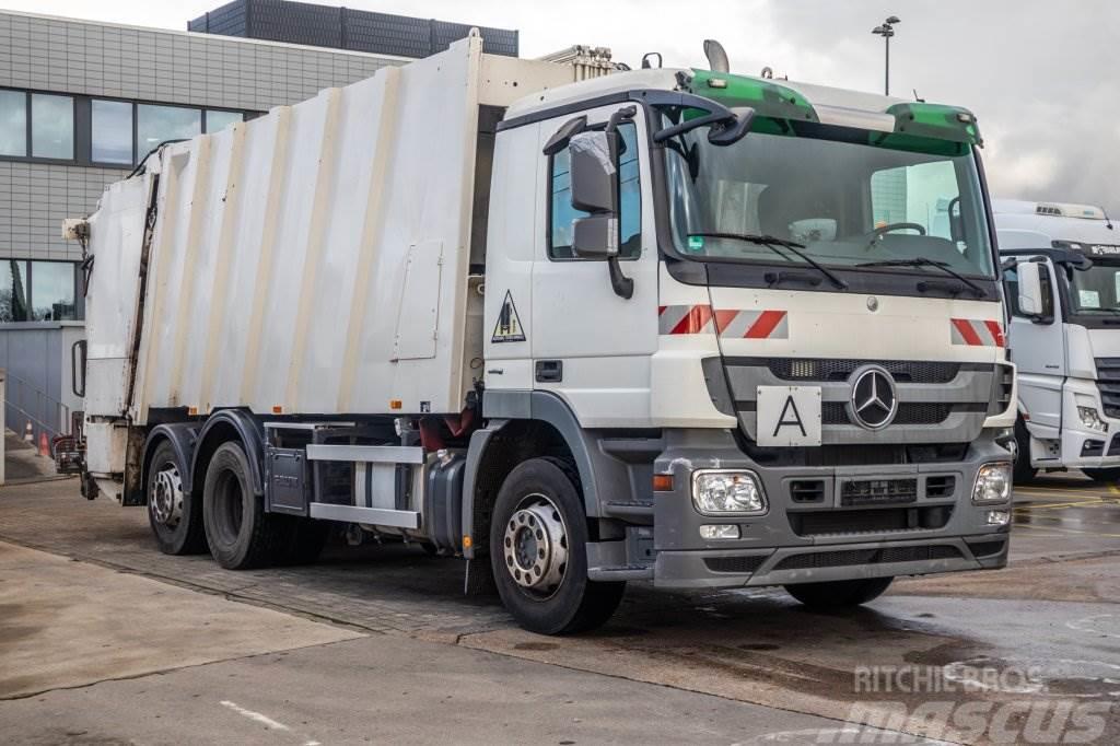 Mercedes-Benz ACTROS 2632 L-MP3+FAUN Camiones de basura