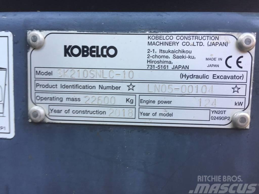 Kobelco SK210SNLC-10 Excavadoras de cadenas