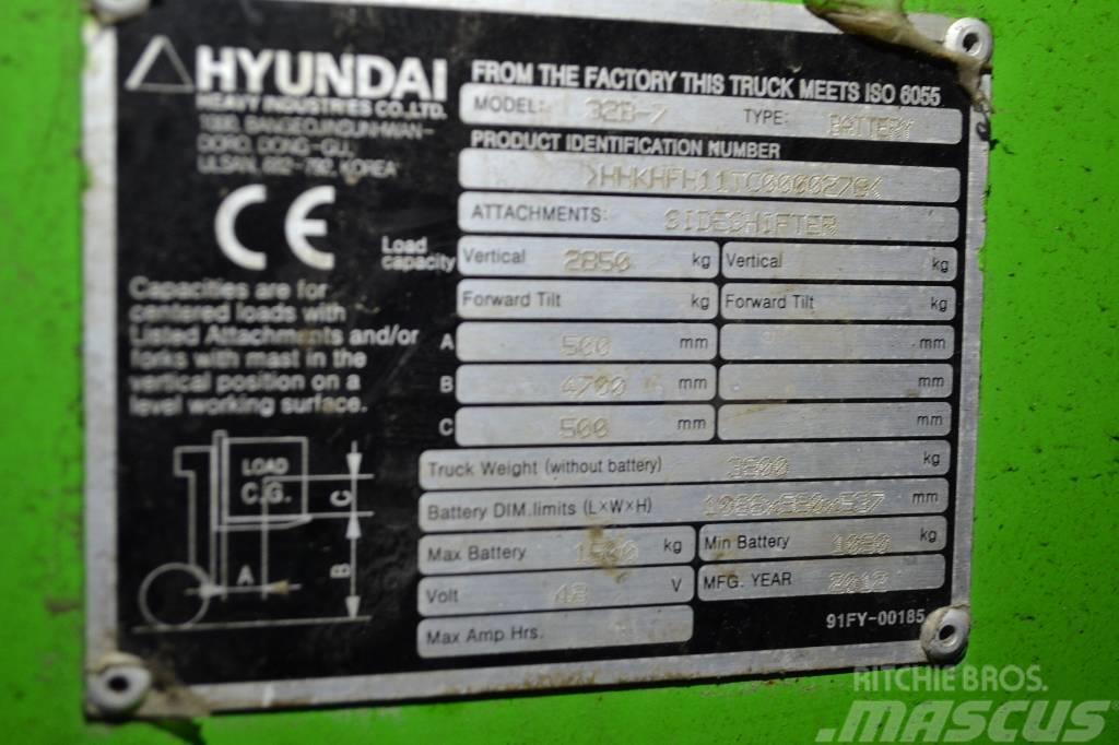 Hyundai 32 B-7 Carretillas de horquilla eléctrica