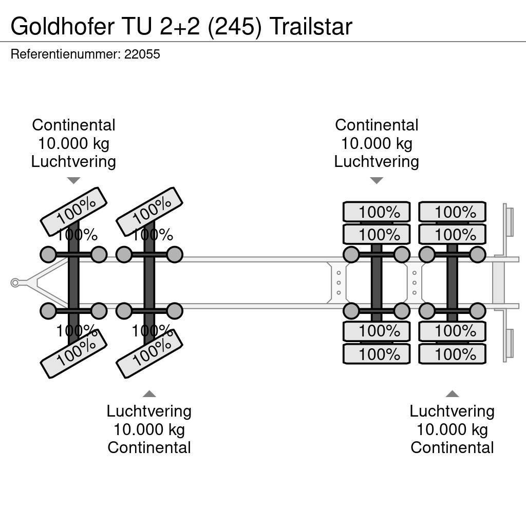 Goldhofer TU 2+2 (245) Trailstar Góndola de cama rebajada