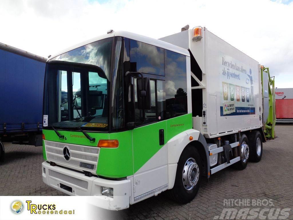 Mercedes-Benz Econic 957.65 + PTO + Garbage Truck Camiones de basura