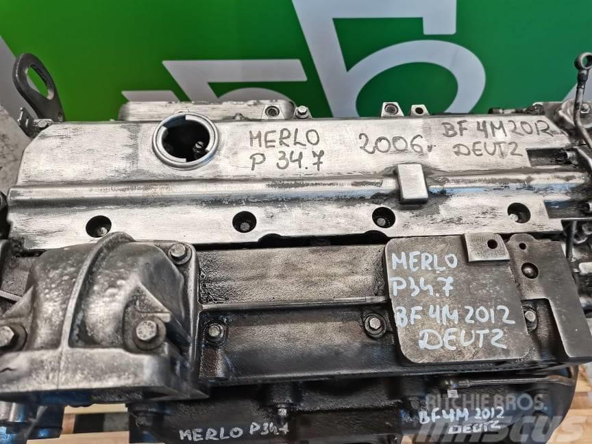 Merlo P 34.7 {Deutz BF4M 2012}block engine Motores