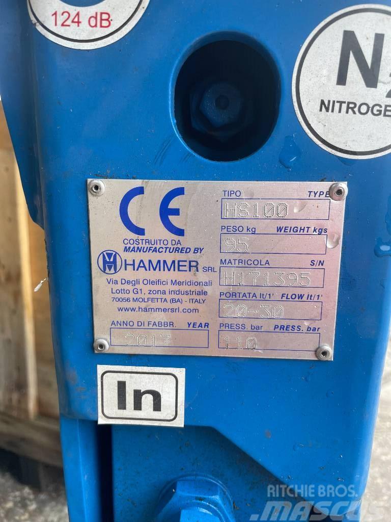 Hammer HS100 Hydraulic Breaker Martillos hidráulicos