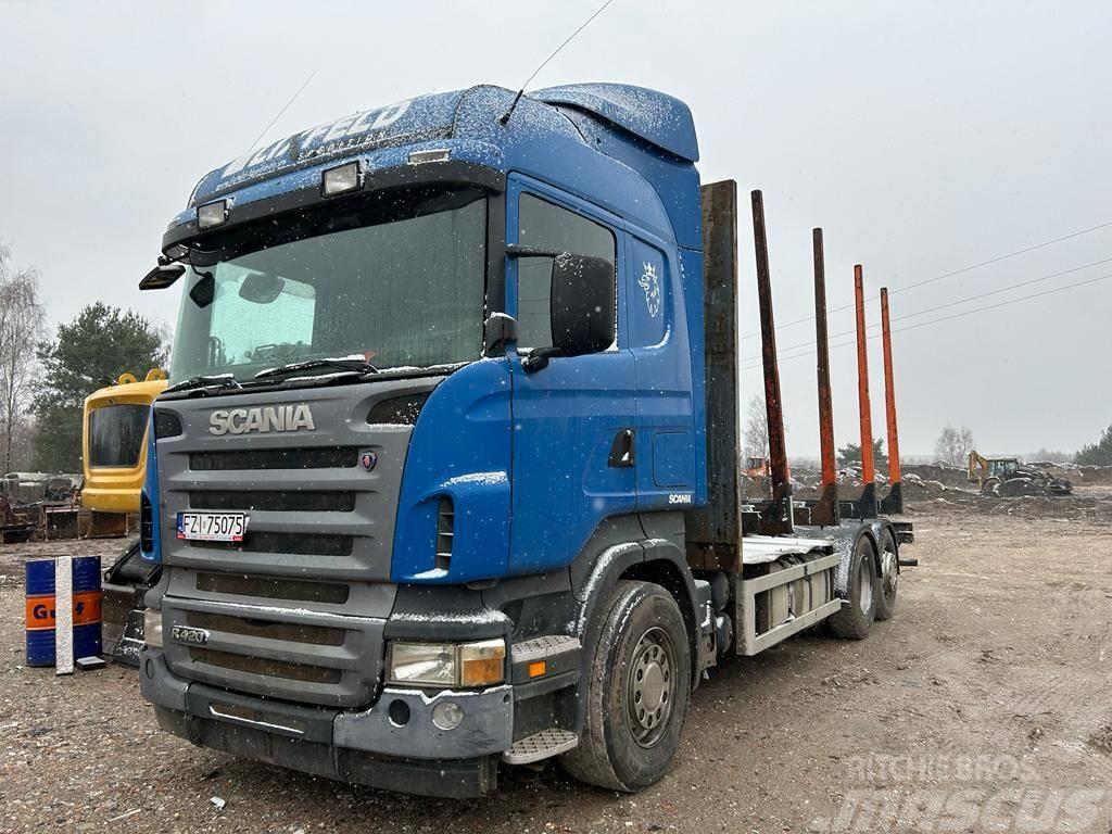 Scania R 420 Transporte de madera
