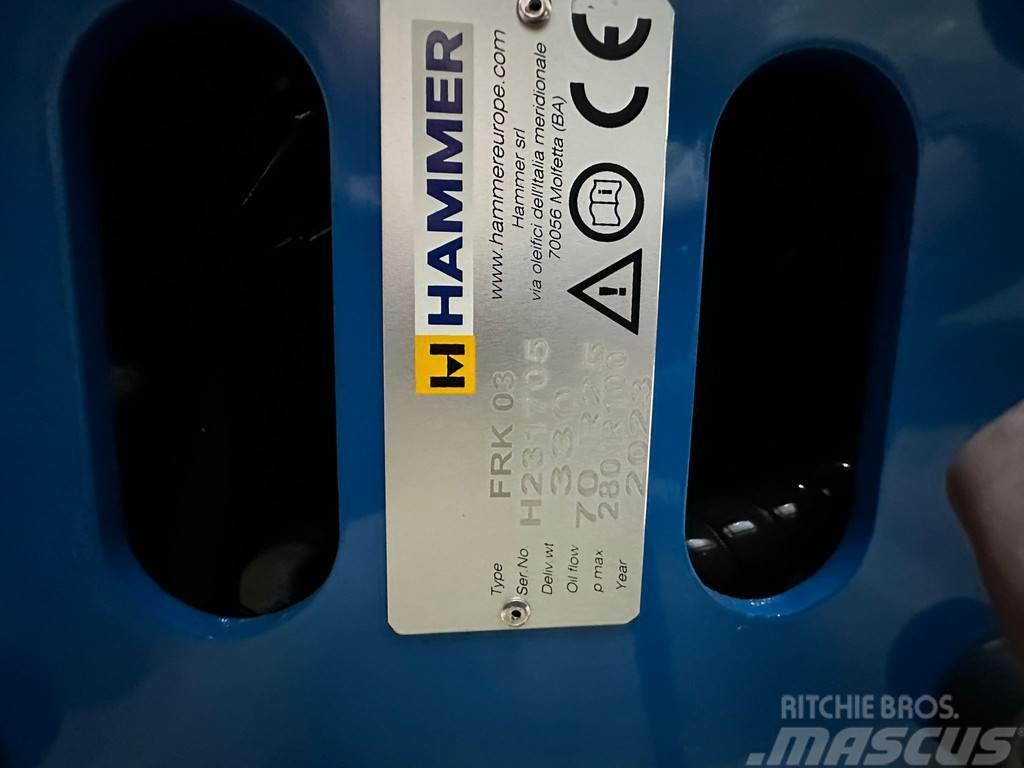 Hammer FRK03 pulverizer Martillos hidráulicos