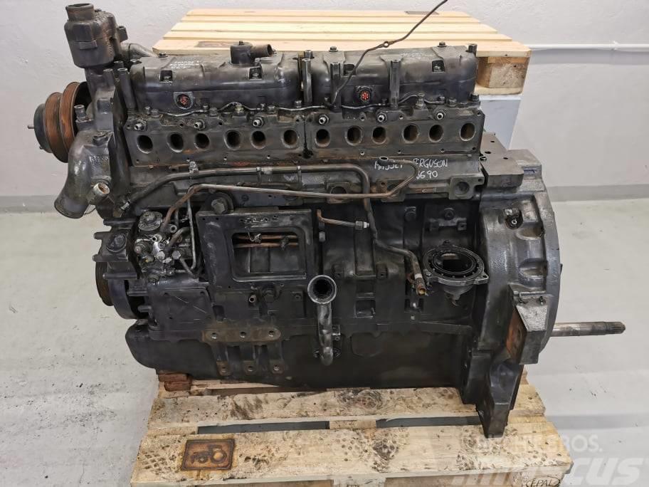 Massey Ferguson 8690 {Agco Power Sisu 84CTA-4V SCR} engine Motores