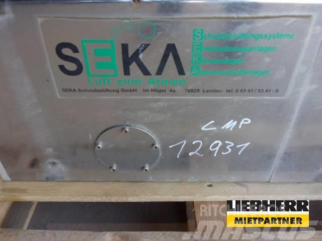 Seka Schutzbelüftungsanlage SBA80/24V Otros componentes