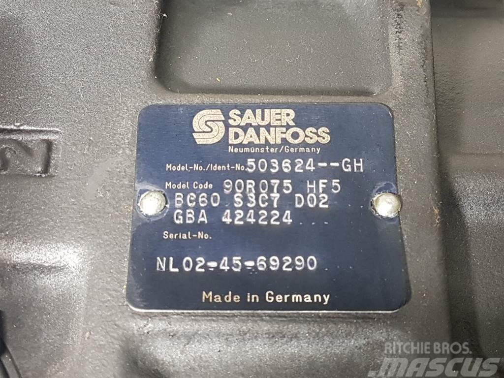 Sauer Danfoss 90R075HF5BC60 - 503624-GH - Drive pump/Fahrpumpe Hidráulicos