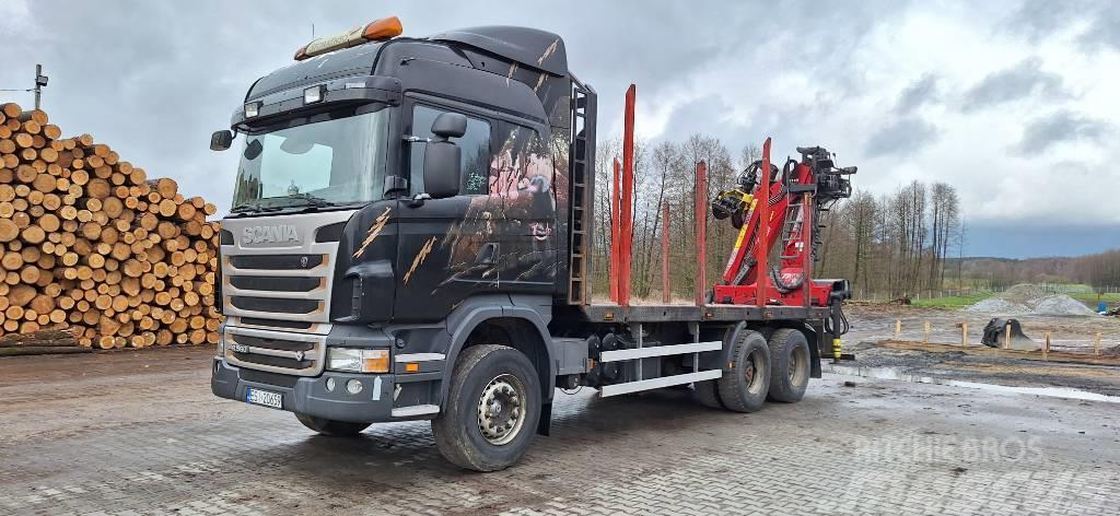 Scania R 560 Transporte de madera
