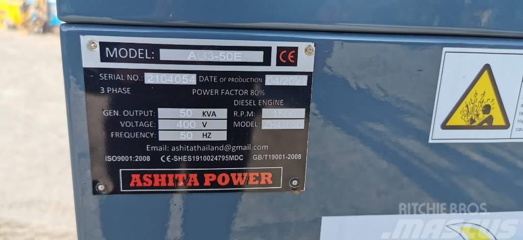 Ashita AG3-50E Generadores diesel