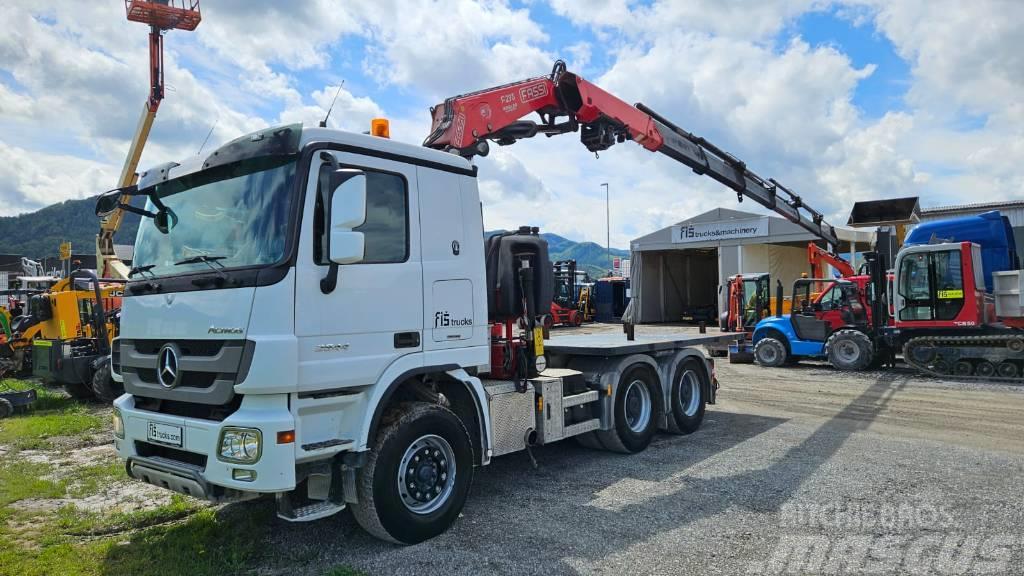 Mercedes-Benz ACTROS 2644 6X4 FASSI F295 Camiones grúa