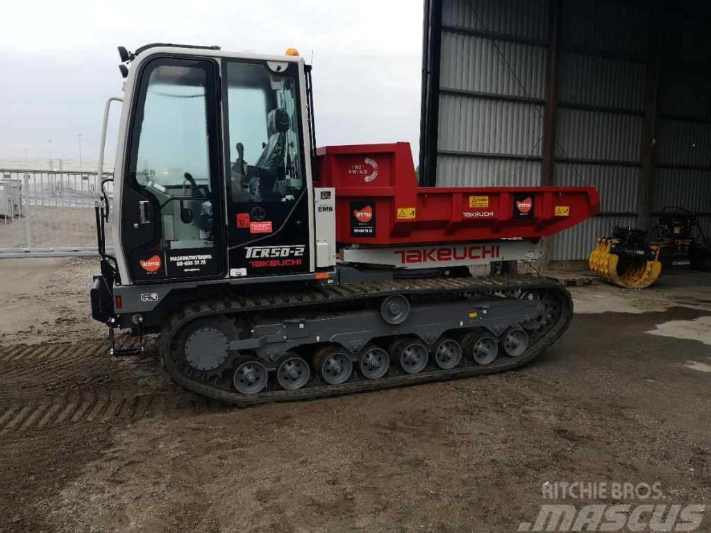 Takeuchi TCR50-2 *uthyres / only for rent* Dúmpers sobre orugas