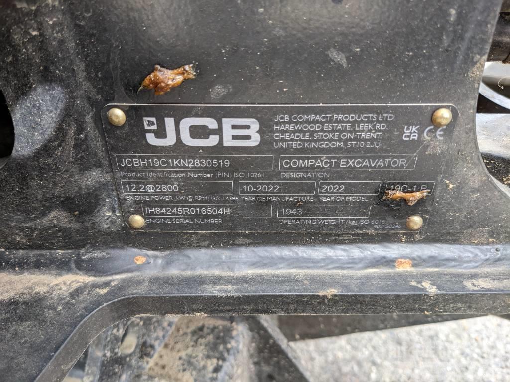 JCB 19C-1P Kompaktbagger / Minibagger Mini excavadoras < 7t