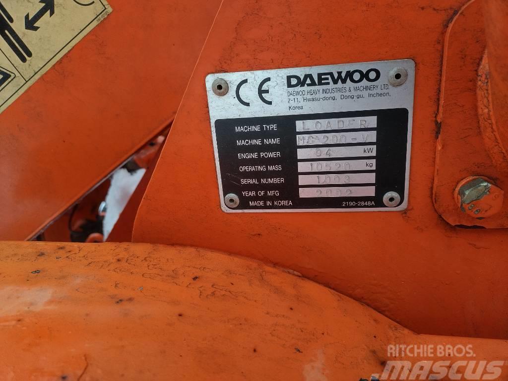 Daewoo 200-V Mega Cargadoras sobre ruedas