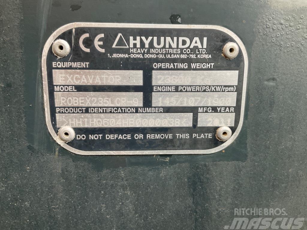 Hyundai 235 LCR-9 Excavadoras de cadenas