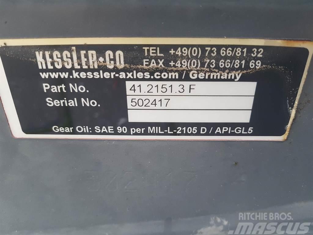 Fuchs MHL320-Kessler+CO 41.2151.3F-Terex 5435661010-Axle Ejes