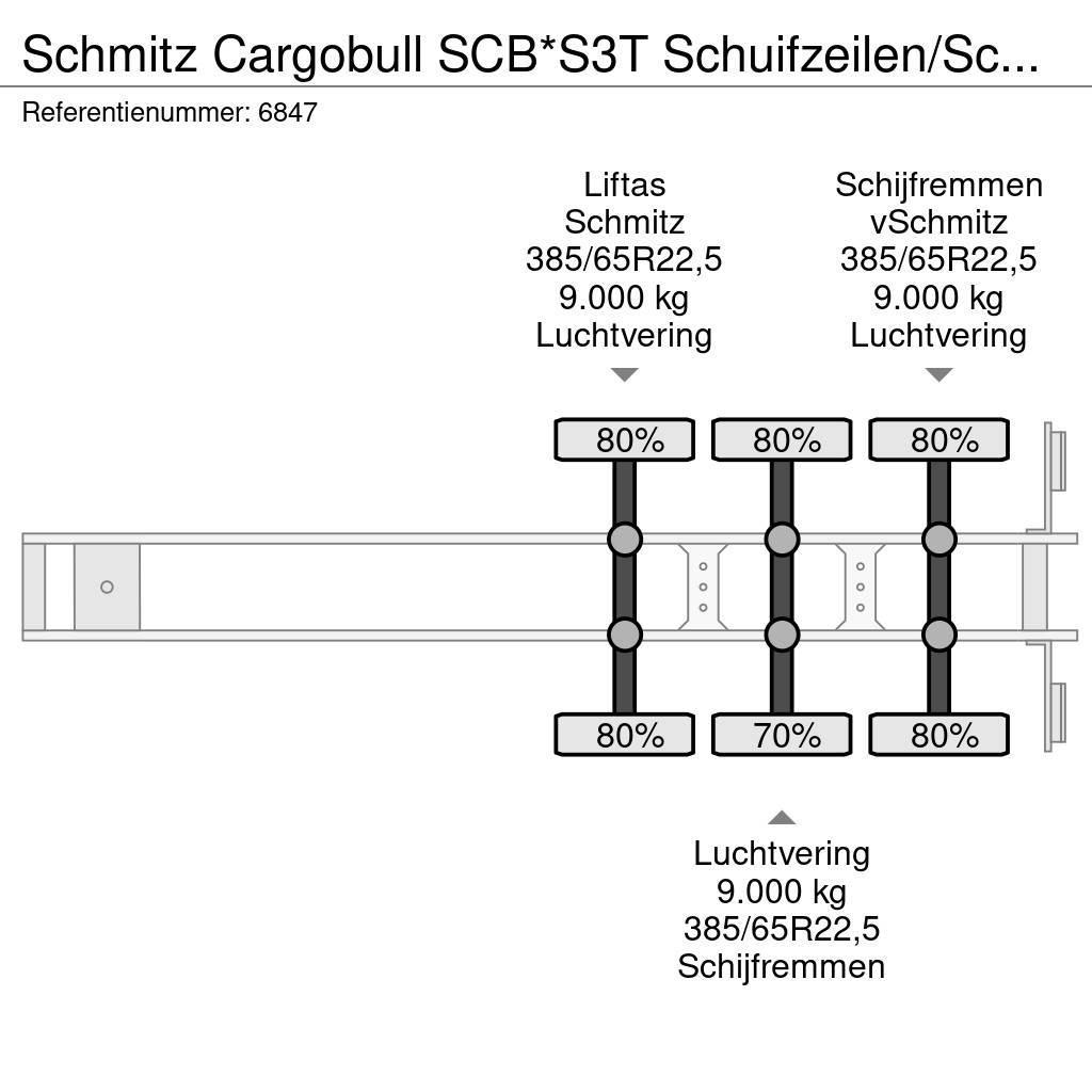 Schmitz Cargobull SCB*S3T Schuifzeilen/Schuifdak Liftas Schijfremmen Semirremolques con caja de lona