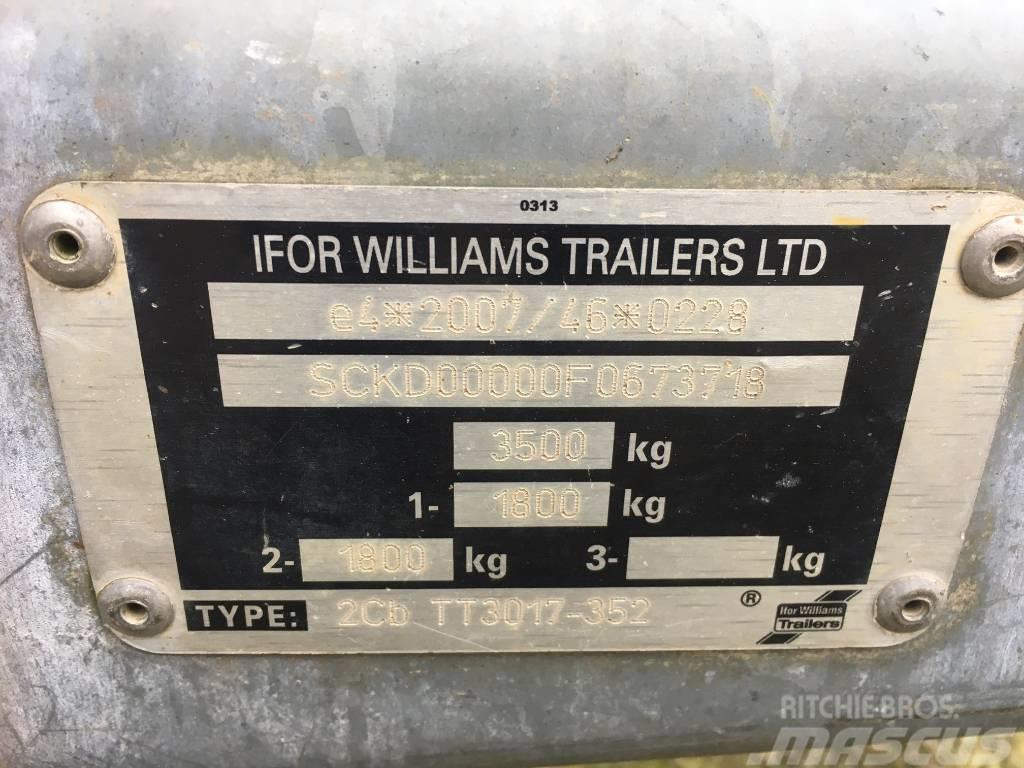 Ifor Williams TT3017 Tipper Trailer Remolques volquete
