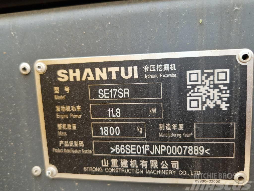Shantui SE17SR Mini excavadoras < 7t