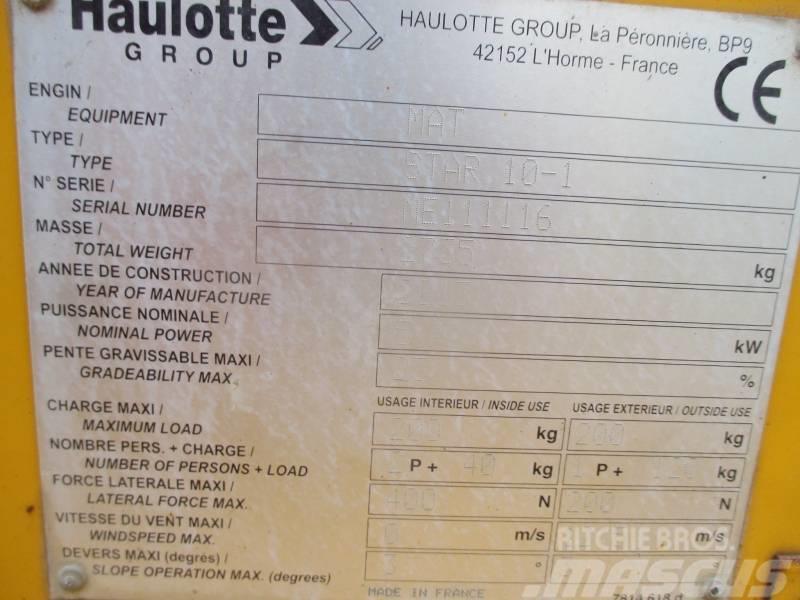 Haulotte Star 10 Ascensores de personal y montacargas de acceso