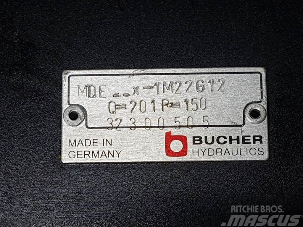 Bucher Hydraulics MQE**x - 1M22G12 - CITYCAT 5000 - Valve Hidráulicos