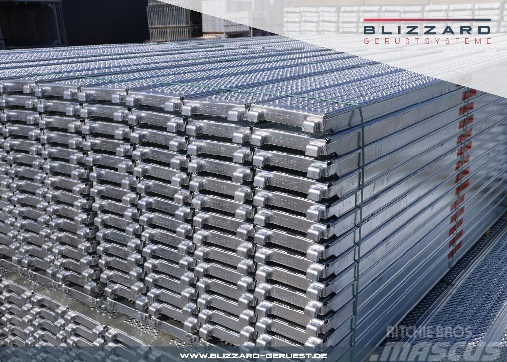 Blizzard Gerüstsysteme 81,04 m² Stahlgerüst mit Stahlböden Andamios