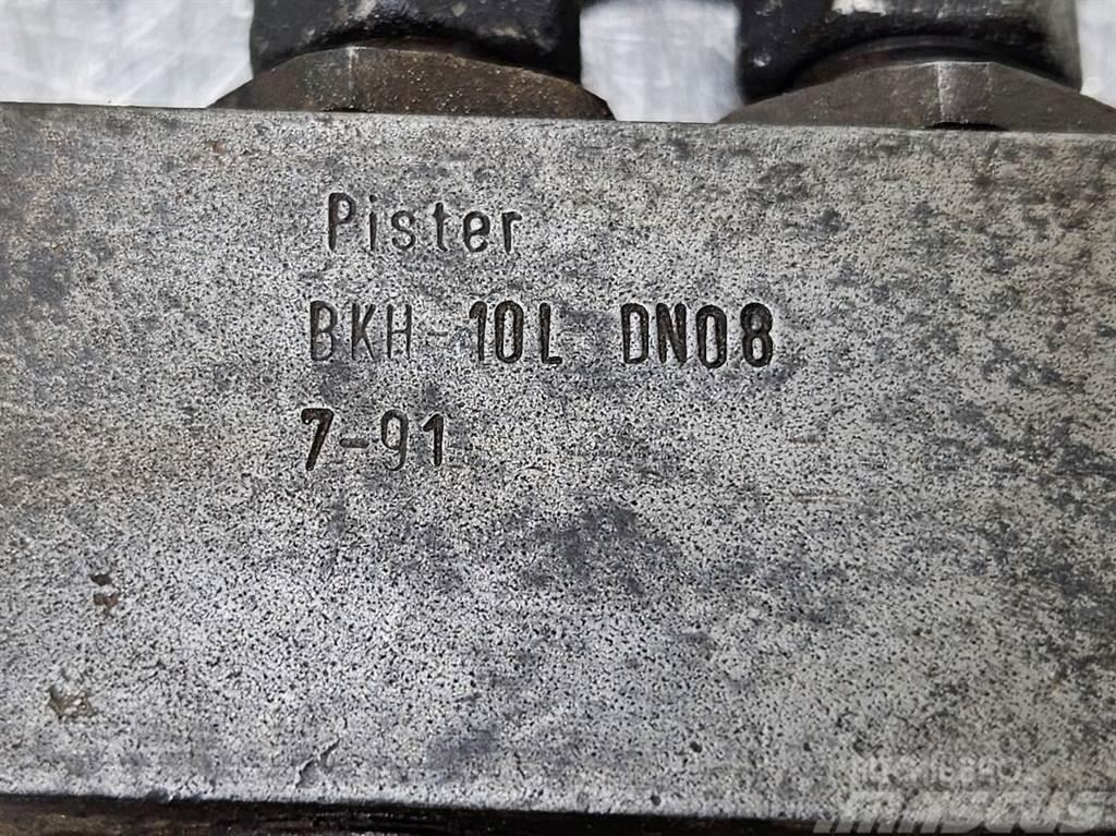 Kramer 512SL-Pister BKH-10L-Ball valve/Kugelhahn Hidráulicos