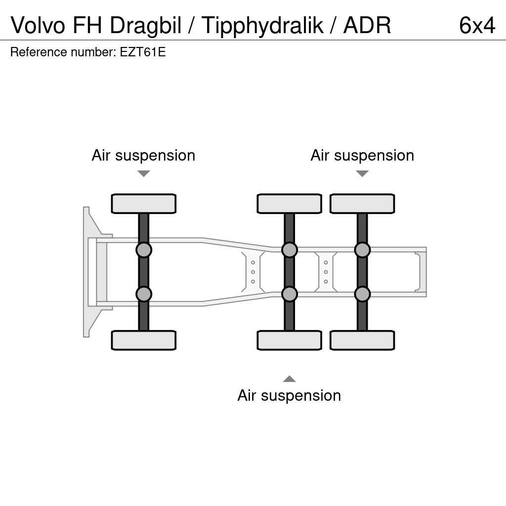 Volvo FH Dragbil / Tipphydralik / ADR Cabezas tractoras