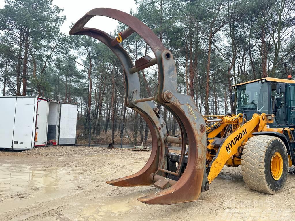 Log grapple suited for Volvo L120 L150 L220 trees logs Pinzas